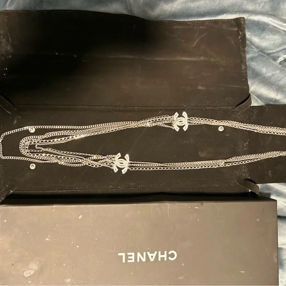 ChanelNecklace with CC Charms
